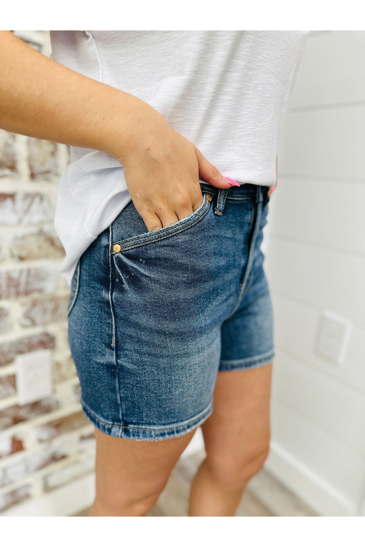 Judy Blue Shield Back Shorts