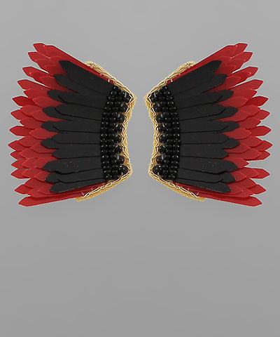 Wing Gameday Earring