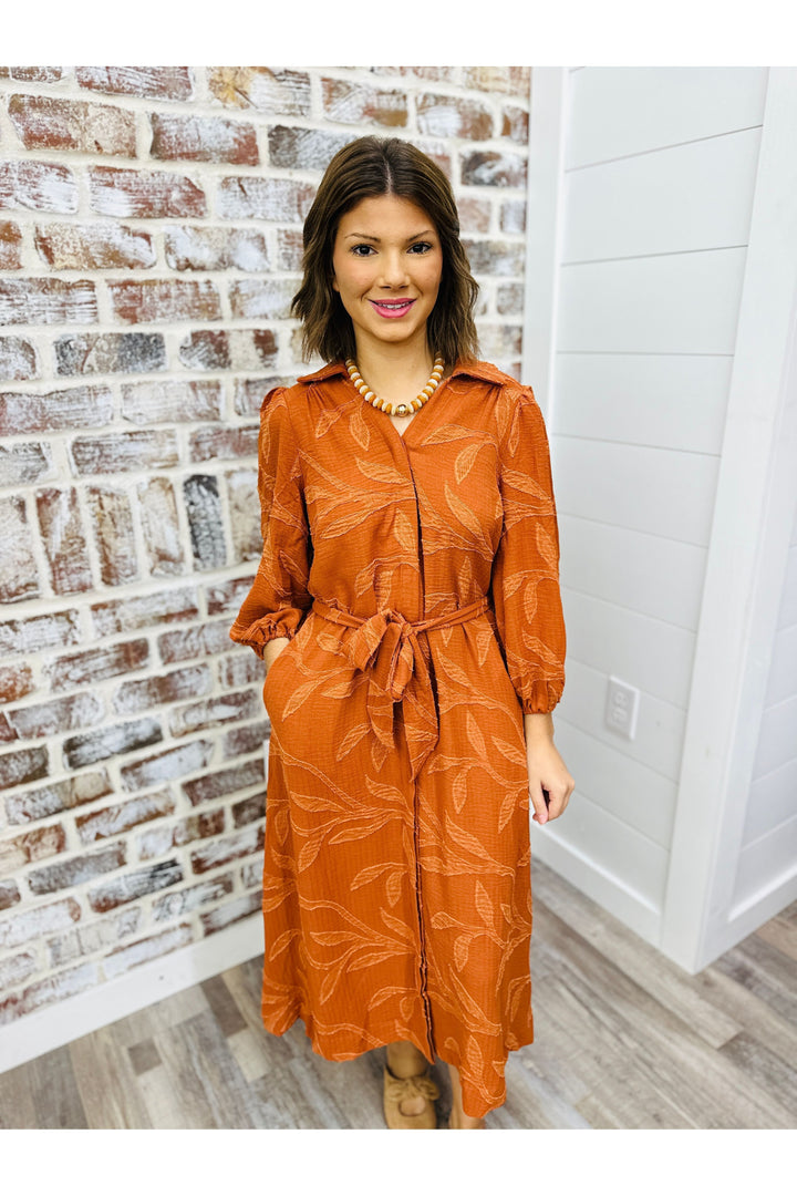 Sugar & Spice Midi Dress