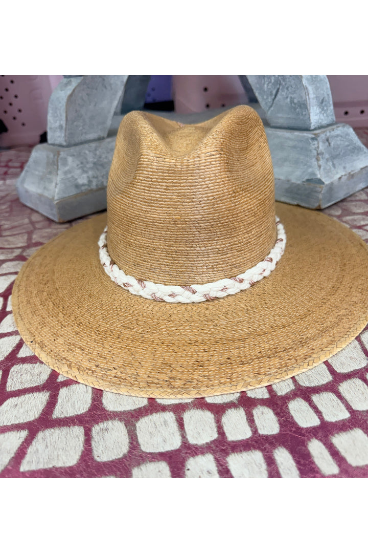 Tipsy Threads| Rose Braid Hat