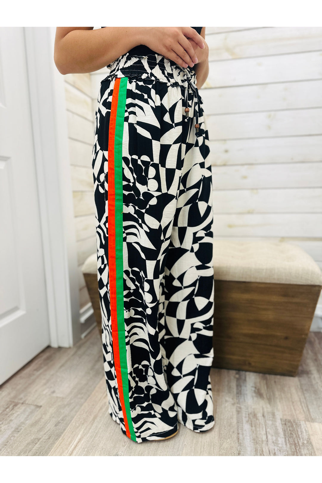 THML Varsity Chic Linen Pants
