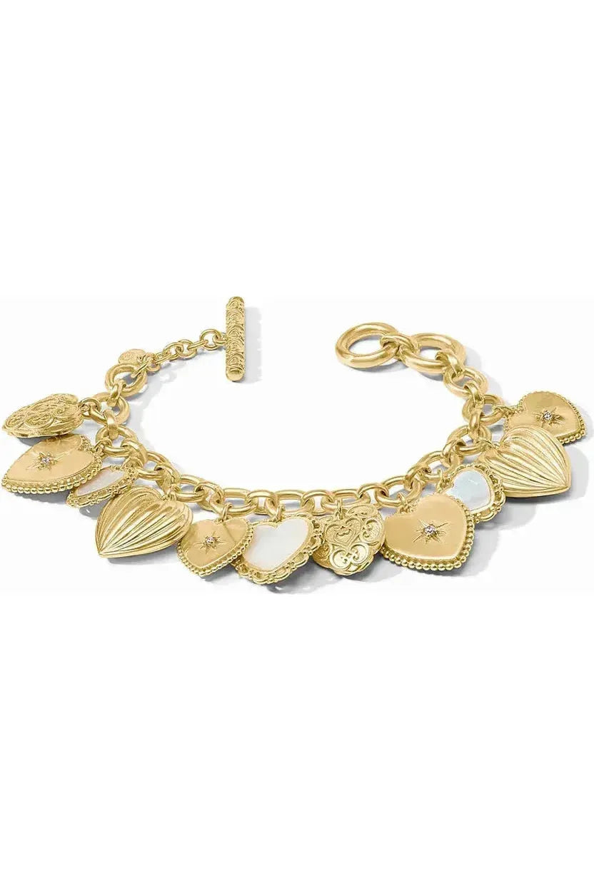 Julie Vos ~ Heart Charm Bracelet