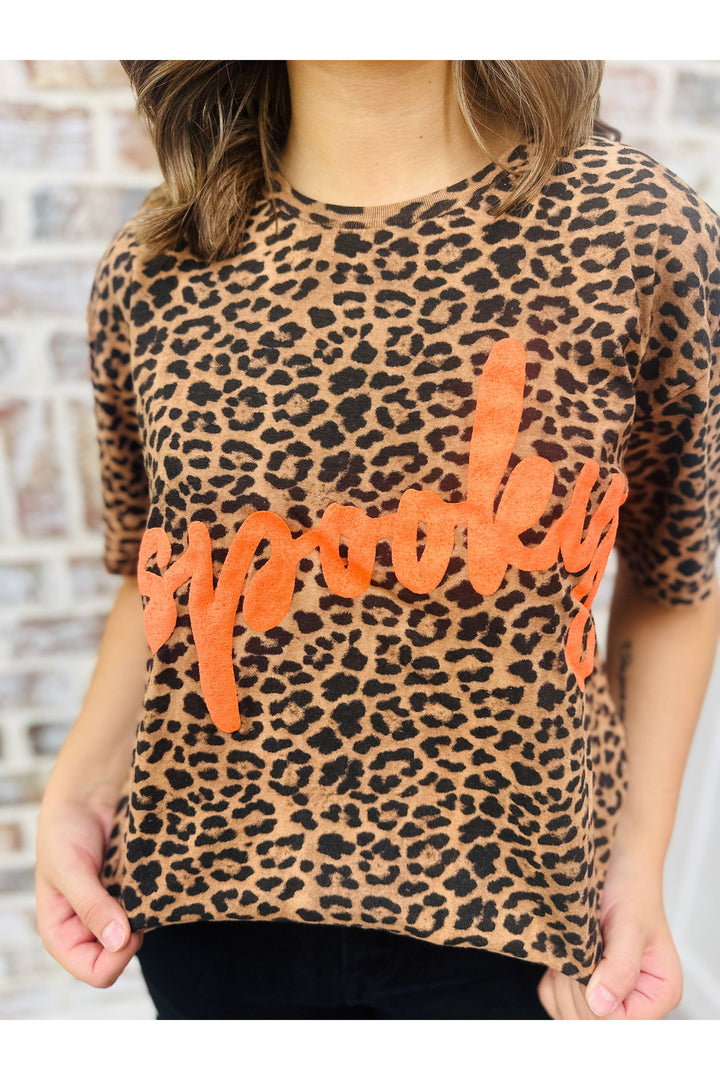 Leopard Spooky Tee