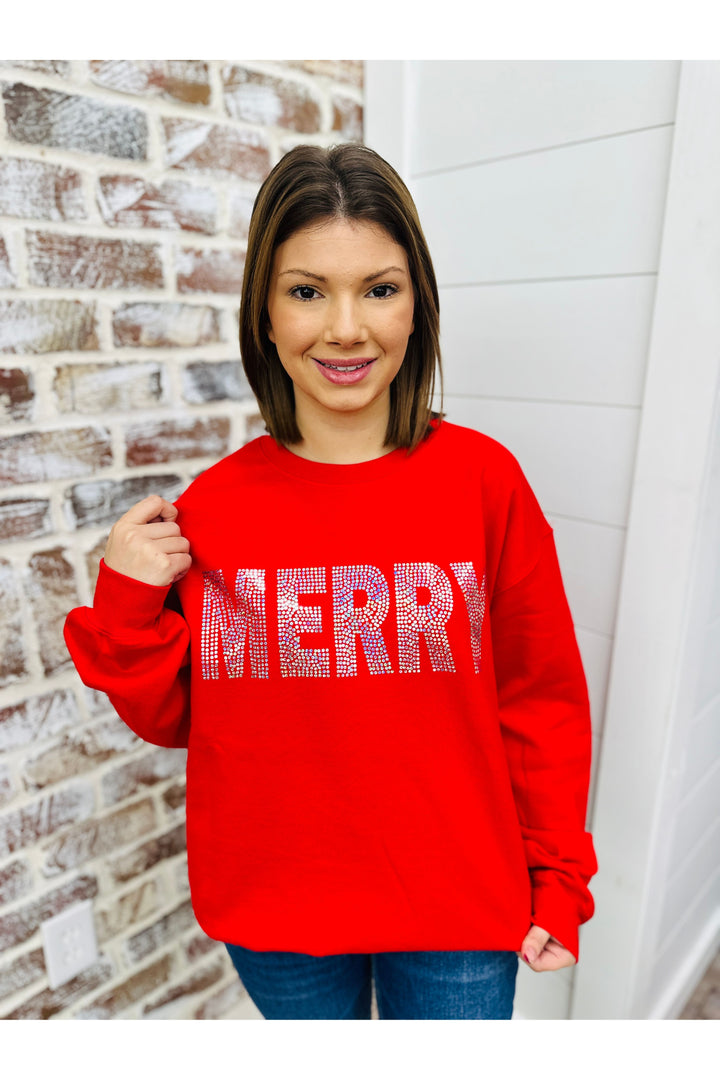 Merry Spangle Sweatshirt