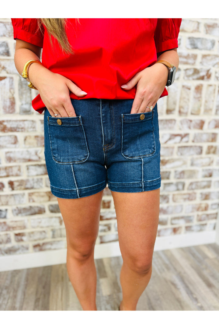 Risen~ Patch Pocket Shorts