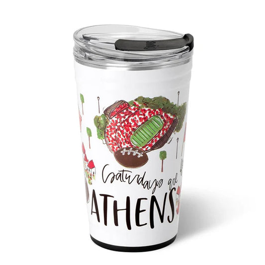 Saturdays in Athens Party Cup 24oz