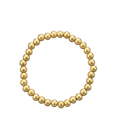 6mm Ball Bead Bracelet