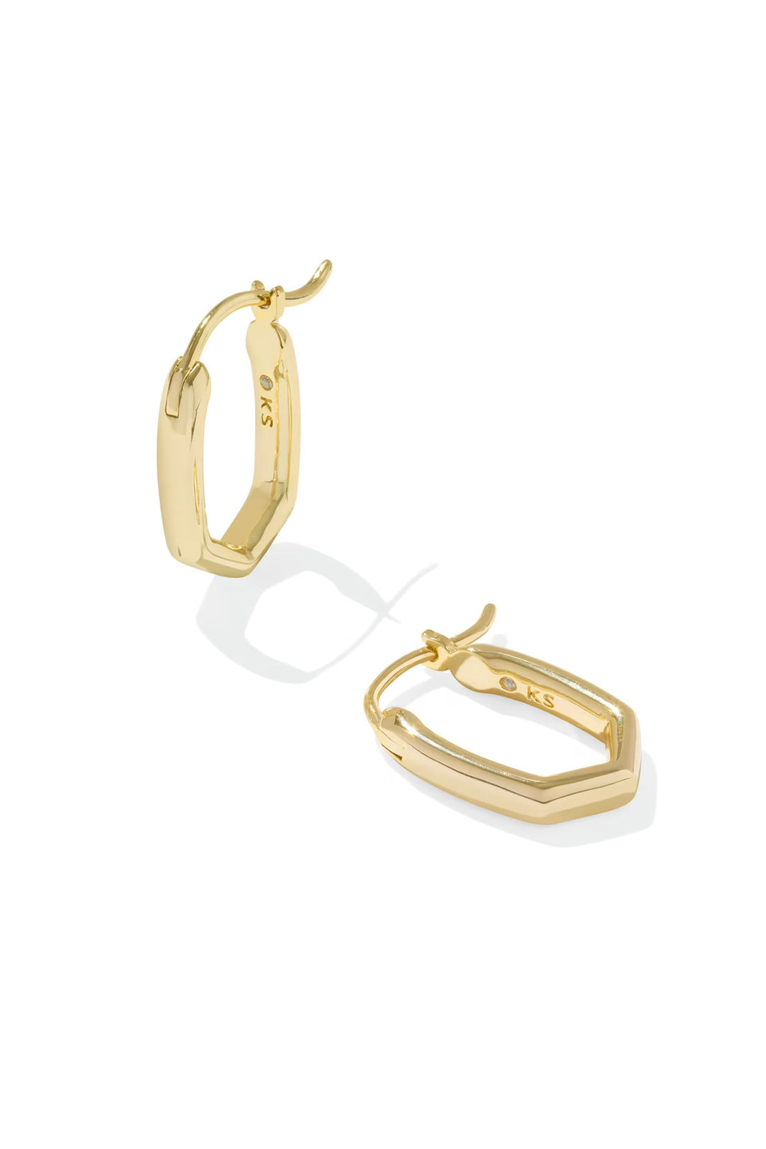 Mini Elisa and Abbie Gold Convertible Huggie Earrings
