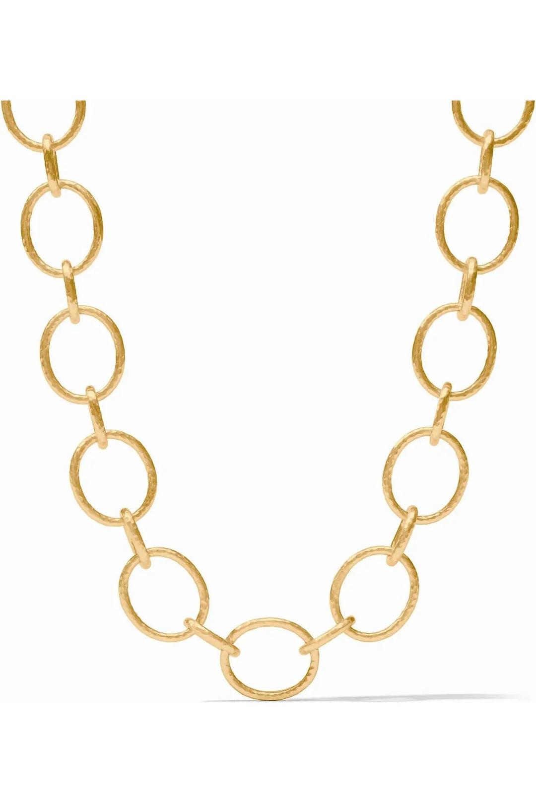 Julie Vos Catalina Light Link Necklace in gold