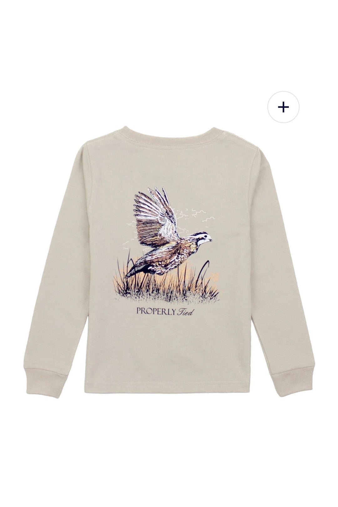 Properly Tied | Boys Quail LS Linen