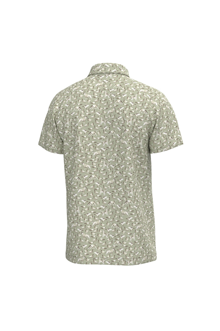 Local Boy| Green Duck Dog Dirty Myrtle Polo