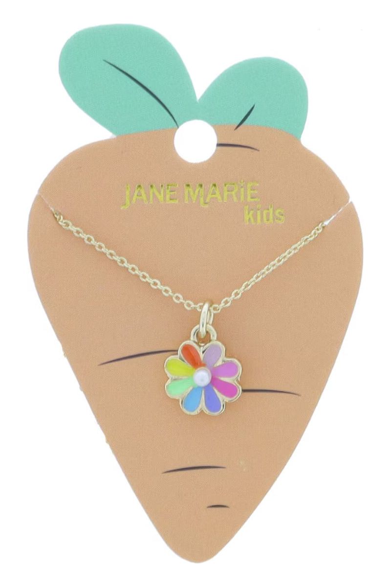 Kids flower necklace