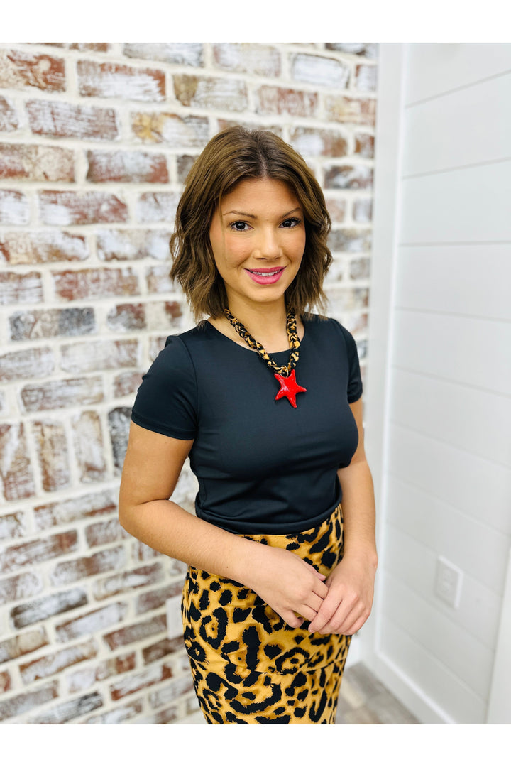 Double Layer Top-Black