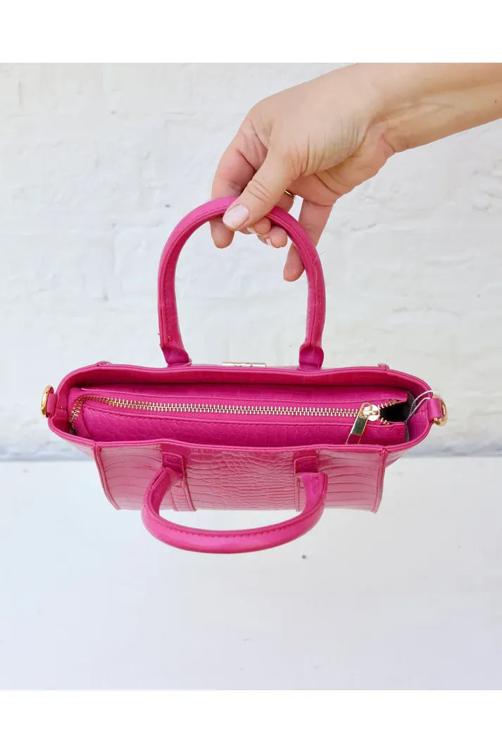 Merritt Mini Tote Hot Pink