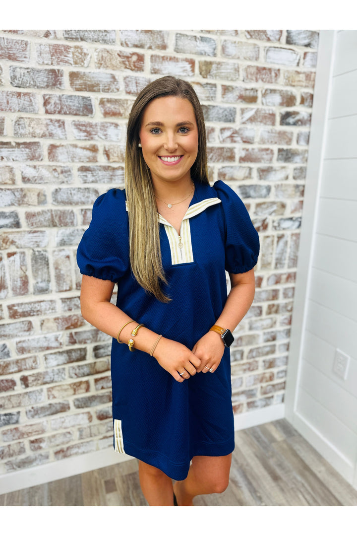 Mary Square | Andie Dress - Navy