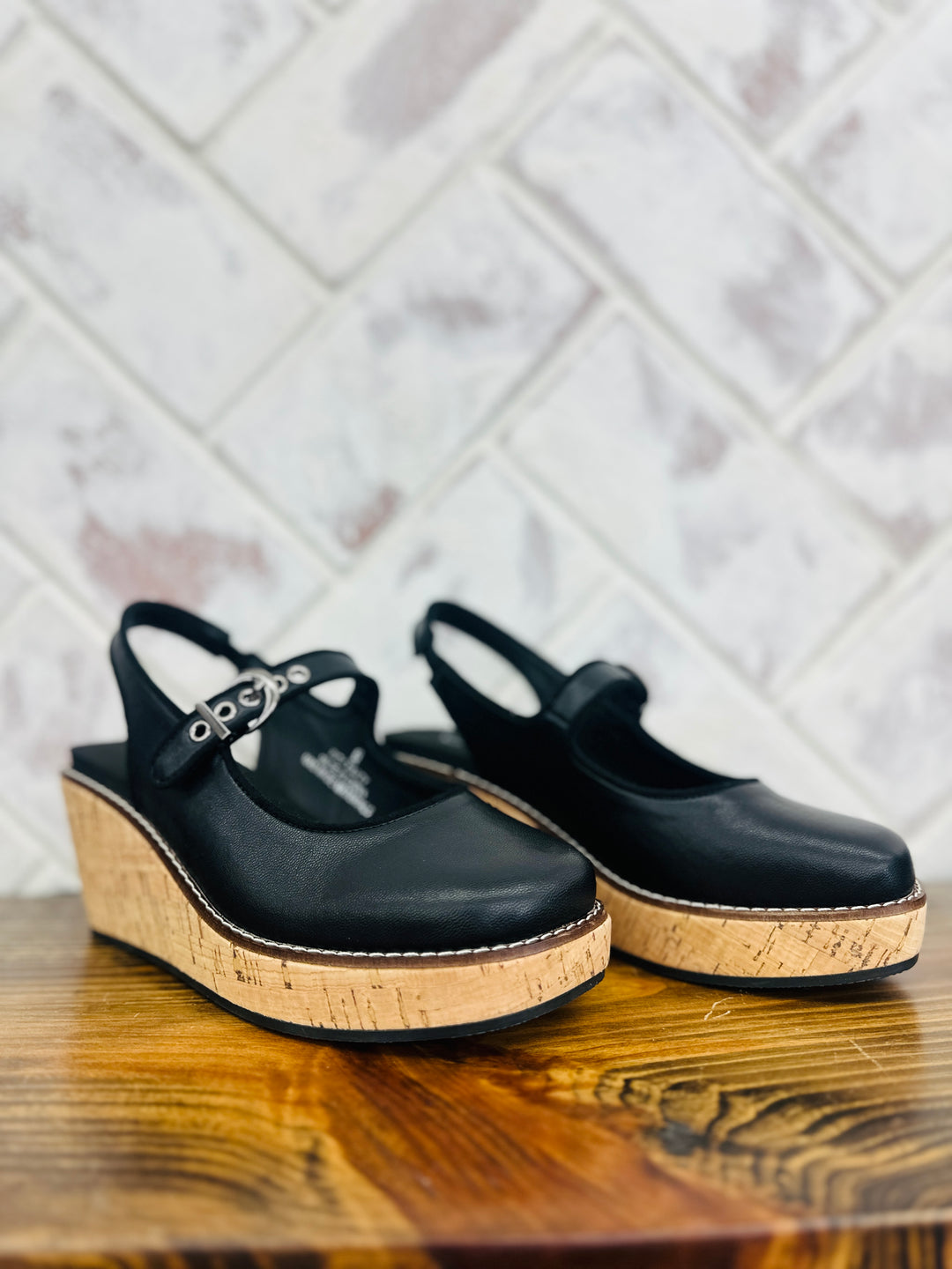 Corkys | Pity Party Wedge - Black