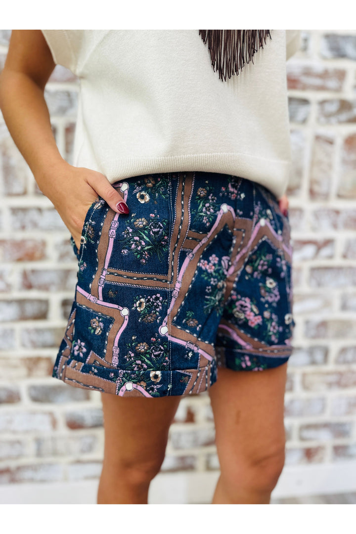 Rose & Ropes Denim Shorts
