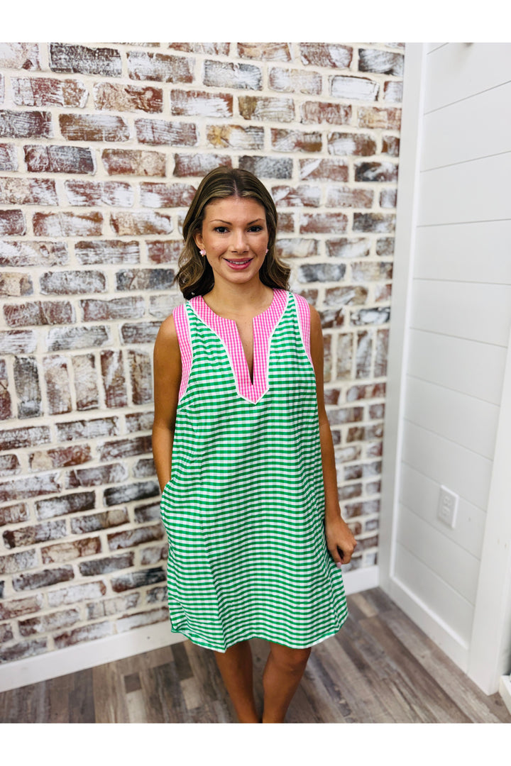 Summer Gingham Dress