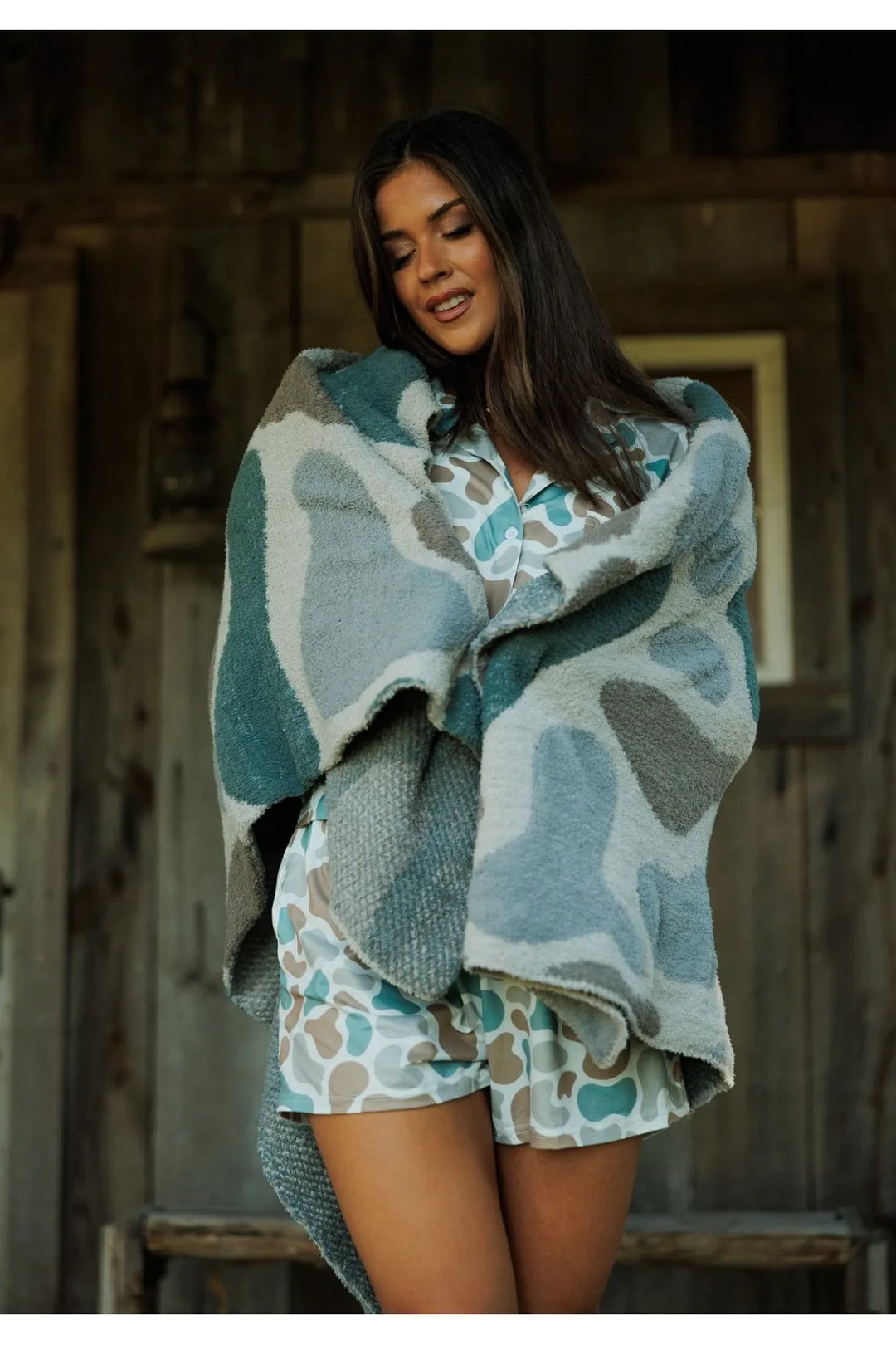 Camo Throw Blanket