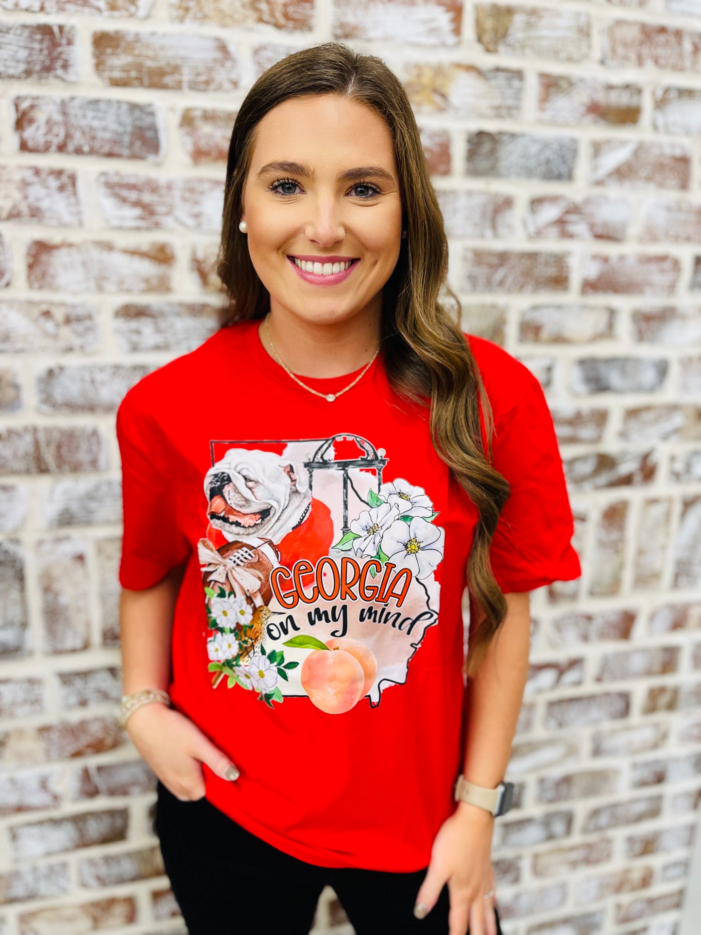 Watercolor Georgia Tee