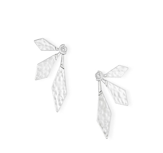 Kendra Scott| JAYDEN STUD EARRINGS BRIGHT SILVER METAL