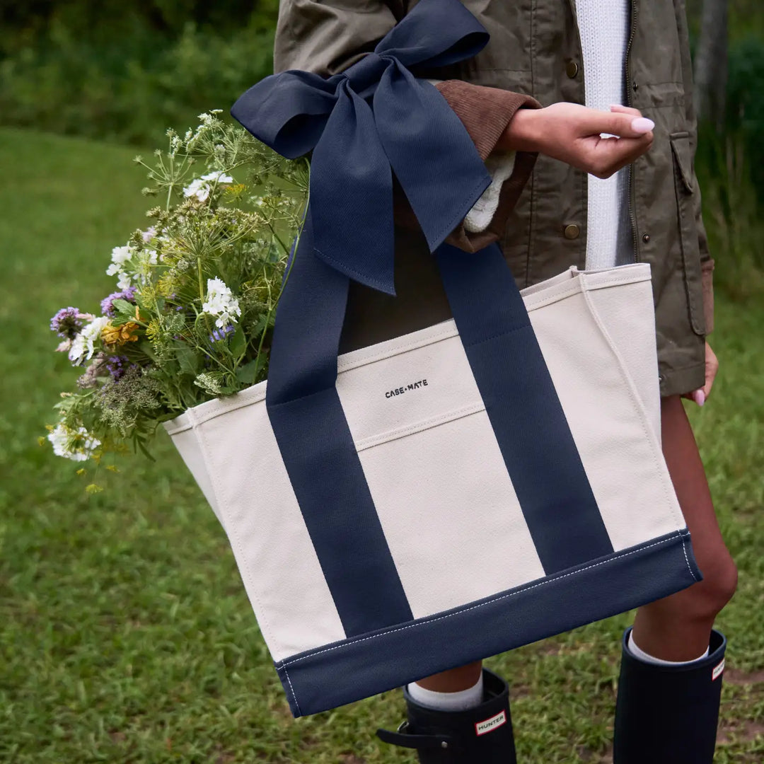 Case-Mate Canvas Tote ~Navy