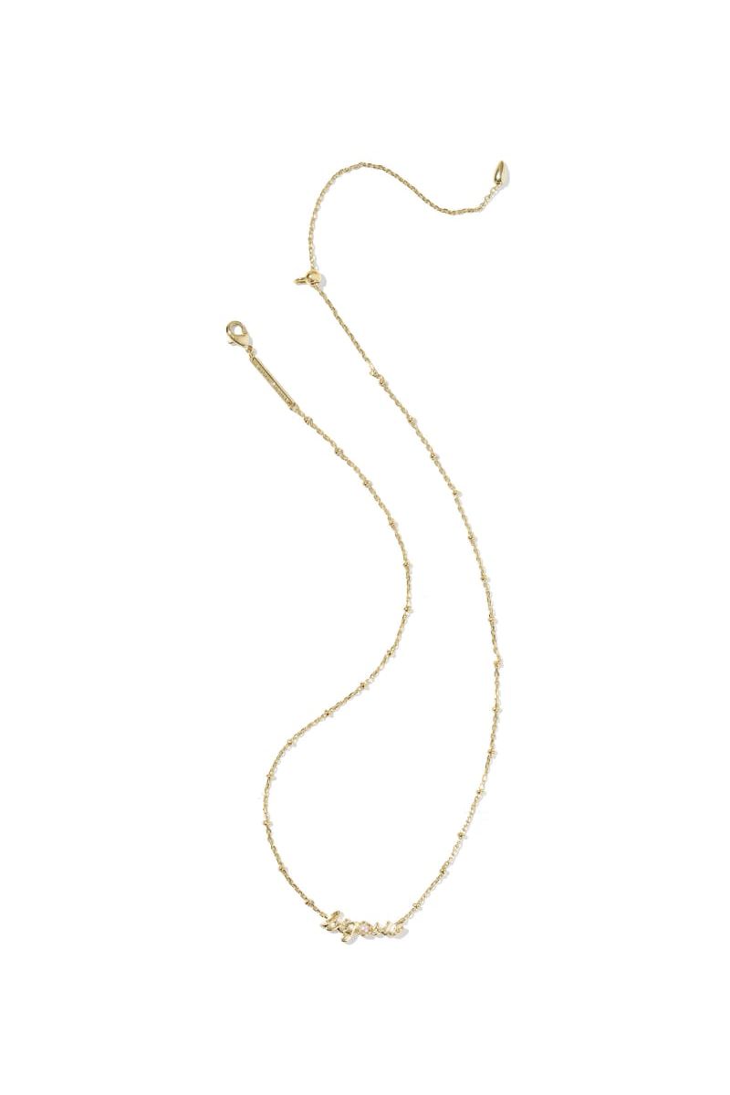 Kendra Scott | Big Sis Gold Short Pendant Necklace