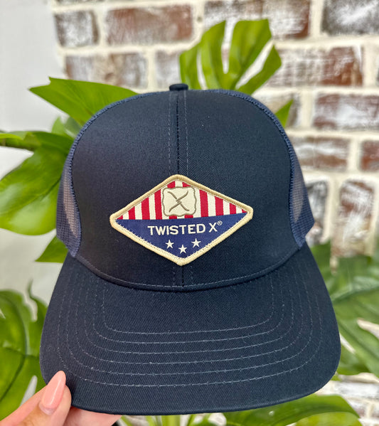 Twisted X Navy Hat