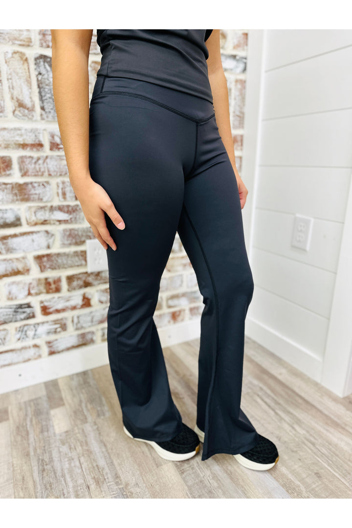 Black Flare Leggings