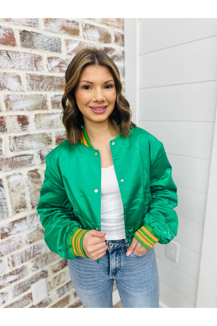 Varsity Green Jacket
