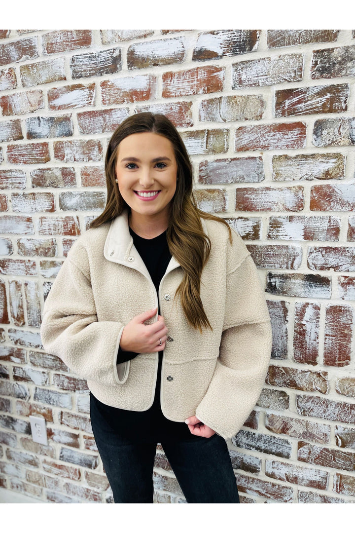 Natural Sherpa Jacket