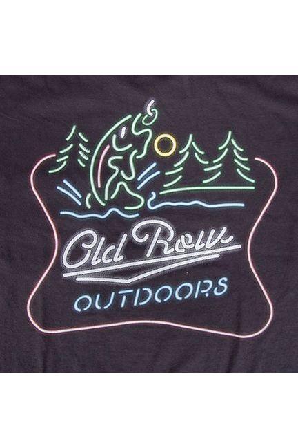 OLD ROW OUTDOORS NEON TROUT POCKET TEE