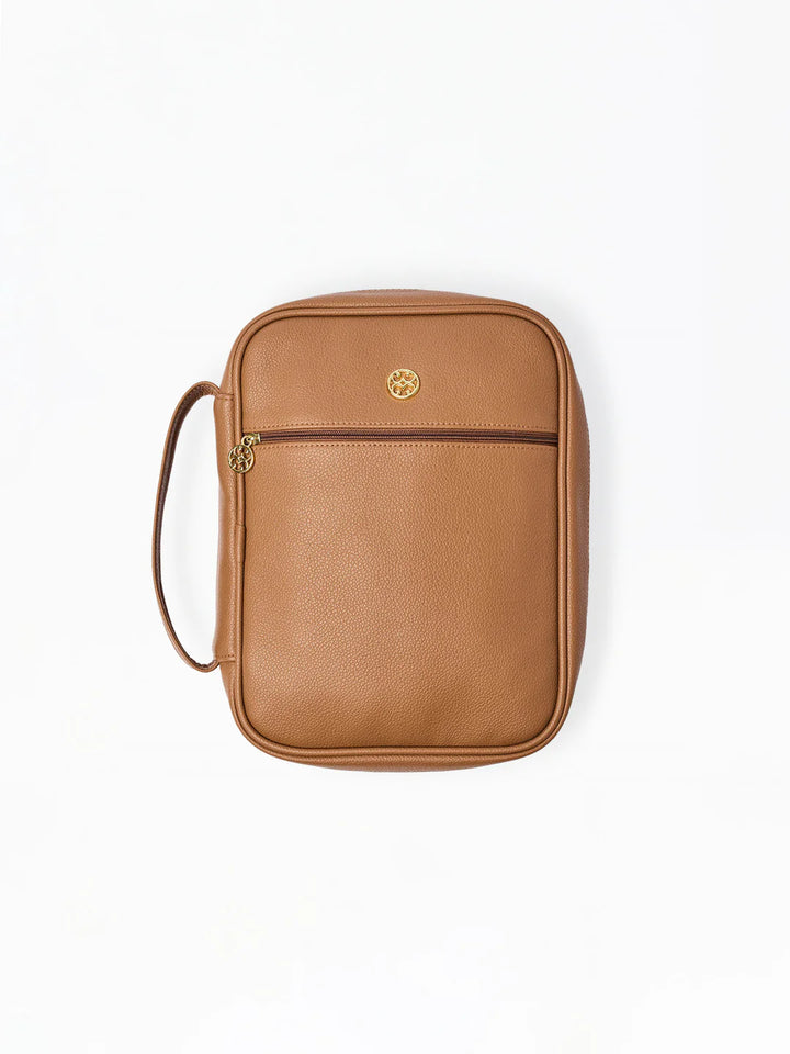 Mary Square | Bible Cover - Camel