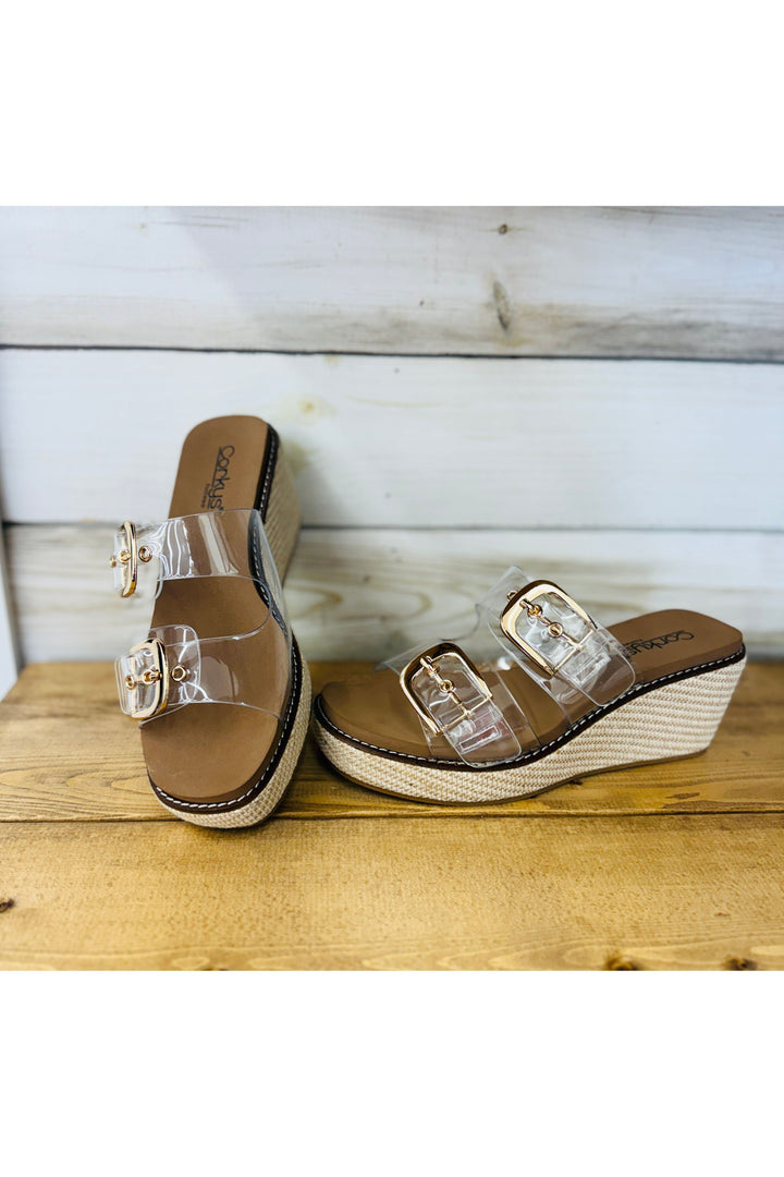 Corky’s | Manifest Clear Wedges