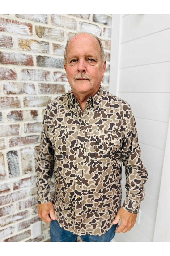 Combat Waterfowl | Preseason Shirt | 3-Season Performance In Mosul Camo