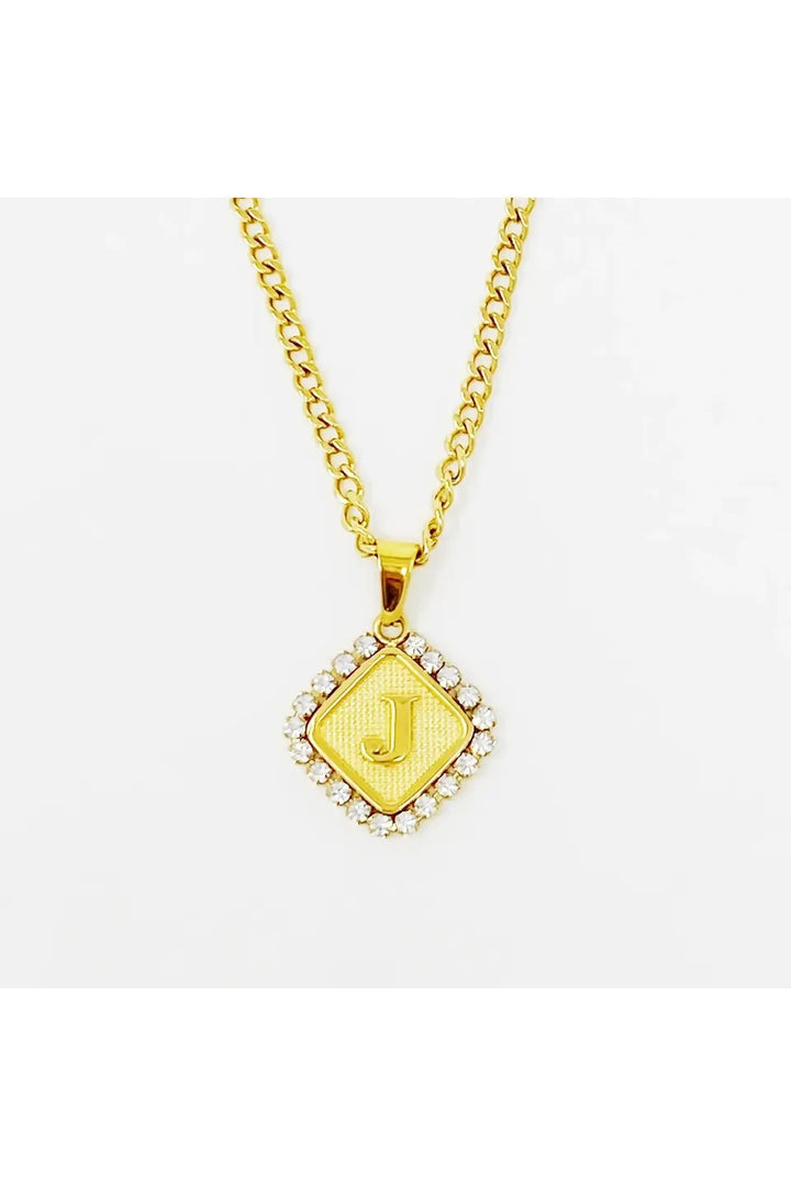 Aztec Delight Initial Necklace