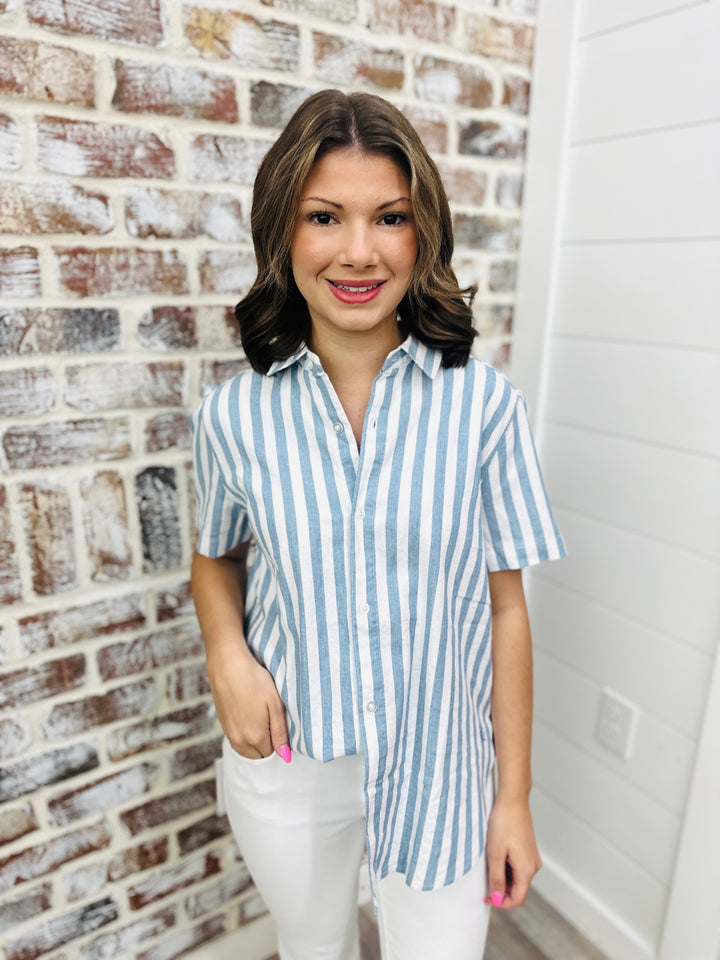 Marsh Wear | Women’s Low-tide Linen Shirt