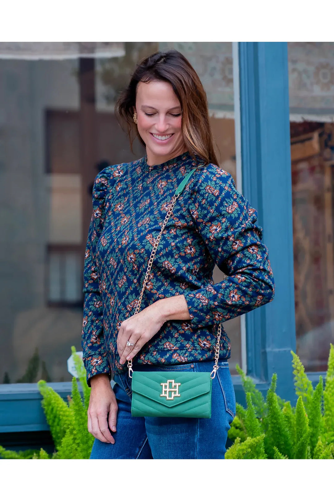Carlington Clutch/Crossbody Green VQ