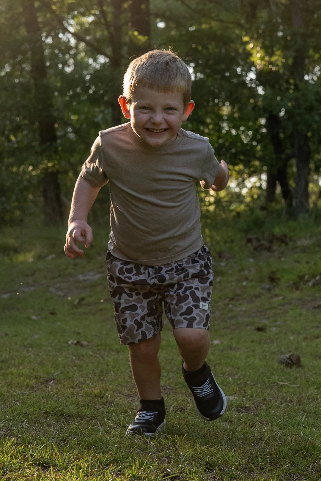 Combat Waterfowl | Youth Volley Shorts - Mosul Camo