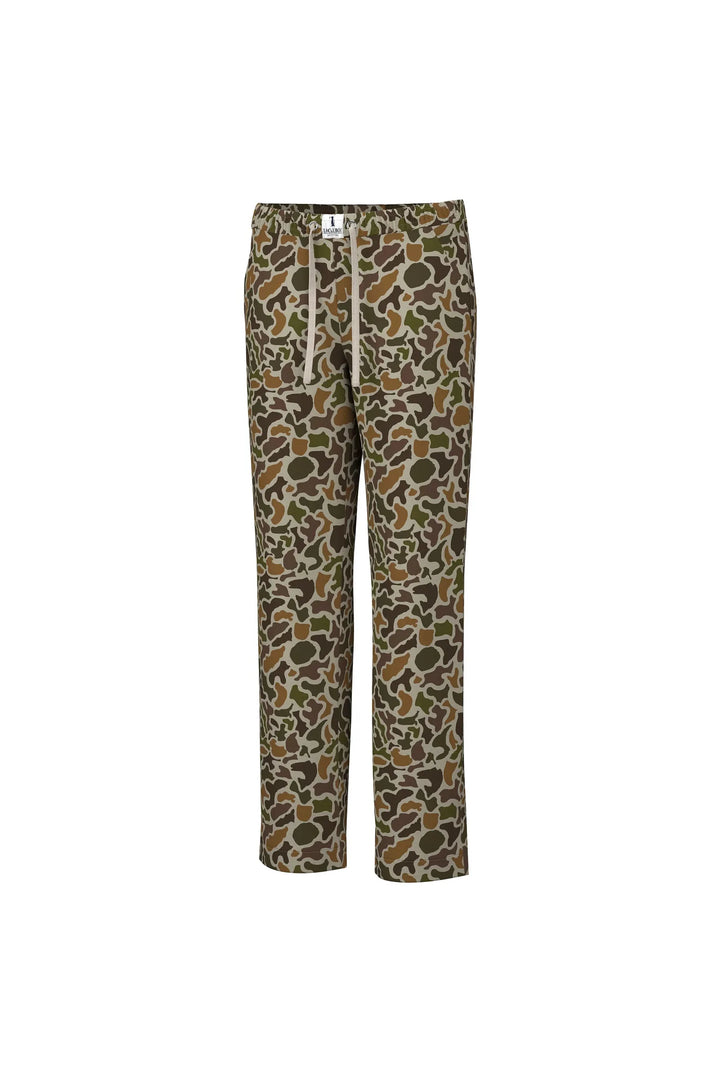 Men’s camo print pajama pants
