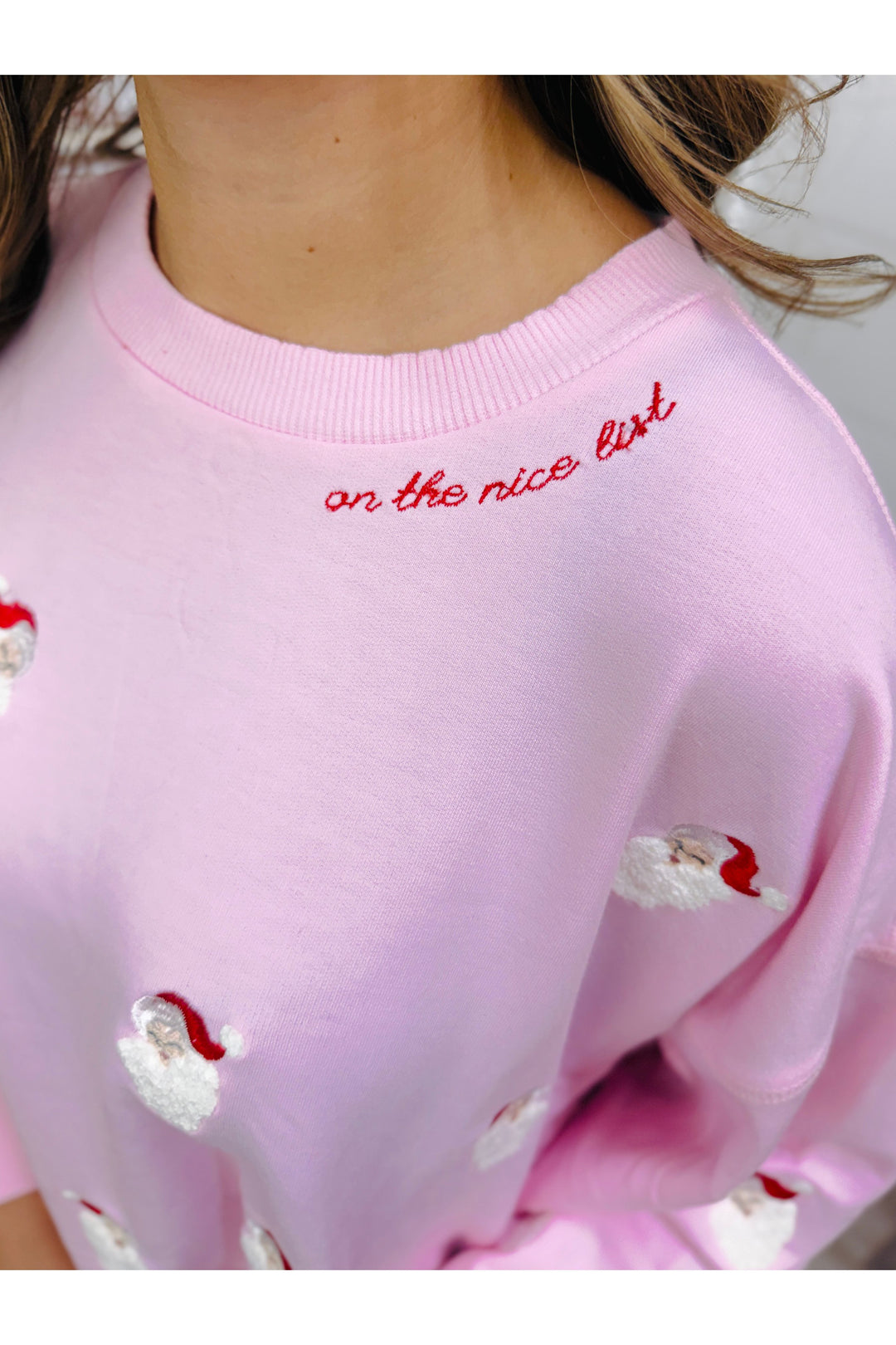 Mary Square Sweatshirt Millie Small Santas