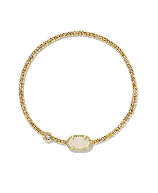 Kendra Scott| GRAYSON STRETCH BRACELET GOLD IRIDESCENT DRUSY