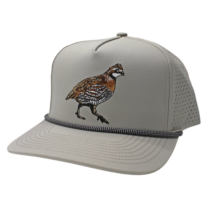 Local Boy| Quail Perforated Rope Hat~ light grey