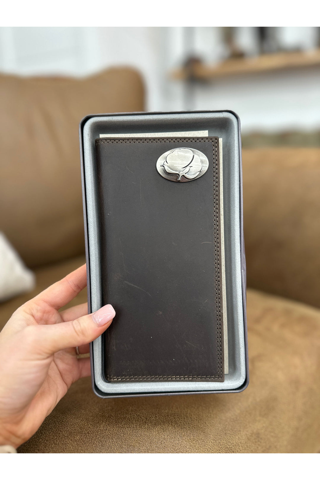 Weathered Long Wallet