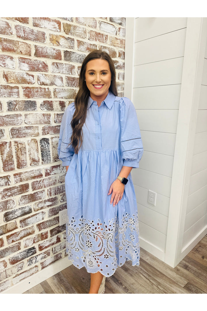 Chambray Dreams Midi Dress