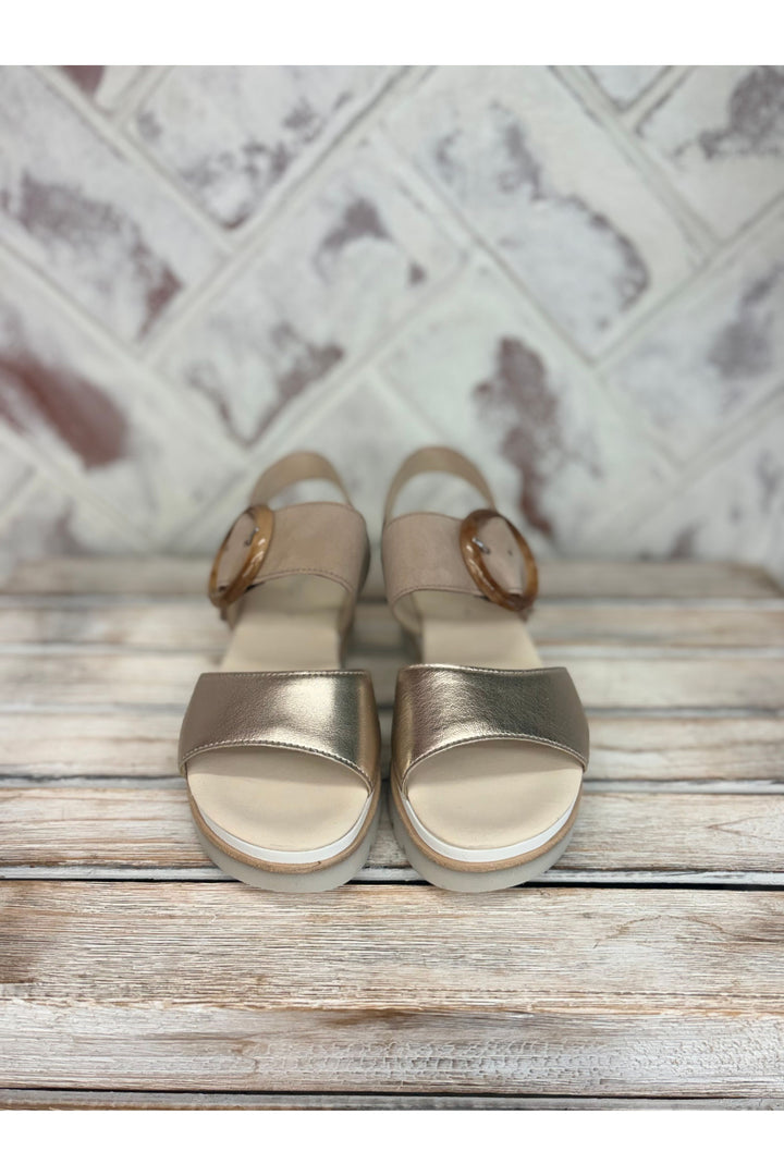 Gabor Metallic Sandal