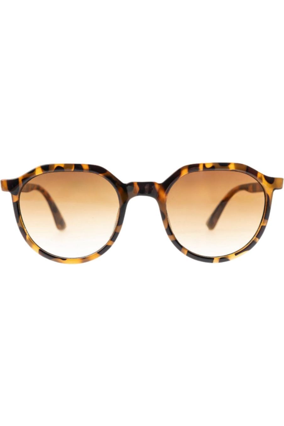 Mary Square | Meredith Sunglasses - Brown Tortoise