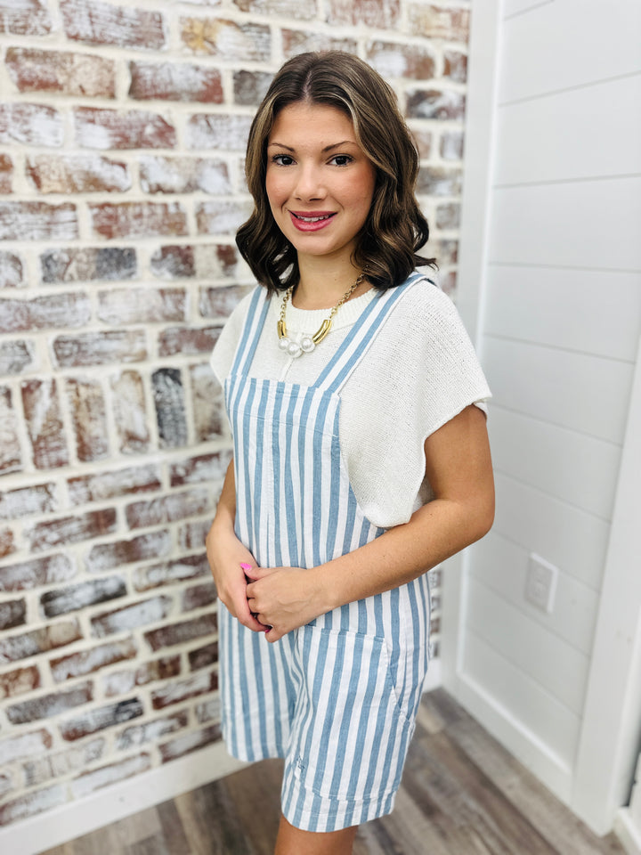 Marsh Wear | Women’s Low-tide Linen Romper