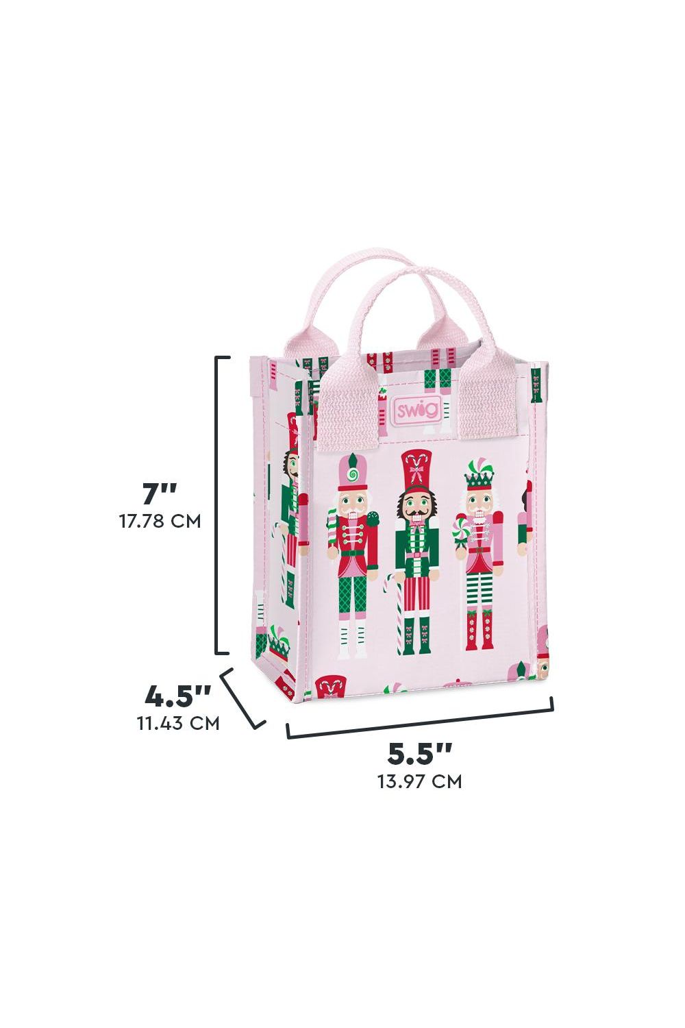 Swig Sugar Plum Soldiers Reusable Gift Bag (Mini)