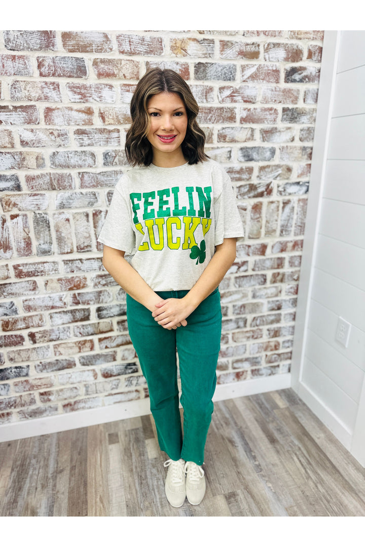 Feelin Lucky Glitter Tee